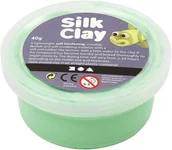 Scrapbooking - Creativ Company A S Masa Silk Clay, zielona, 40 g - miniaturka - grafika 1