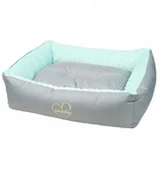 Legowiska dla psów - Ami Play Legowisko Sofa Psa Babydoll M Miętowy - miniaturka - grafika 1