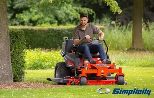 SIMPLICITY USA COURIER SZT275 TRAKTOR TRAKTOREK OGRODOWY KOSIARKA SAMOJEZDNA SPALINOWA DO TRAWY - Kosiarki traktorki - miniaturka - grafika 22