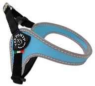 Szelki dla psów - Treponti Tre Ponti fibbia uprząż dla psa dla małych psów, z regulowanym pasem na brzuch, 2 cm, jasnoniebieski - miniaturka - grafika 1