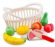 Zabawki AGD - Koszyk z owocami do krojenia - miniaturka - grafika 1