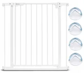 Zabezpieczenia dla dzieci - Lionelo Barierka Bramka Truus Drzwi Schody do105cm - miniaturka - grafika 1