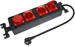 Elgotech Przedłużacz 3 gniazdowy 5m 3x1,5 z uziemieniem PWP-1111-5 - Przedłużacze i rozgałęźniki - miniaturka - grafika 2