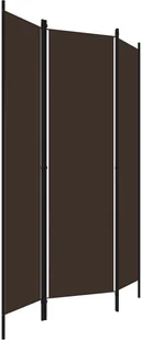 vidaXL Parawan 3-panelowy, brązowy, 150 x 180 cm vidaXL - Parawany - miniaturka - grafika 3