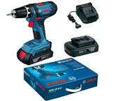 Wiertarko-wkrętarki akumulatorowe - Bosch Wiertarko-wkrętarka 3x2,0Ah GSR 18-2-Li, 0 615 990 HU9 (6019B7301) - miniaturka - grafika 1