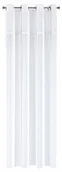 Firany - Eurofirany oesengardinen Yasmin 140 X 250 jednokolorowy, poliester, biała, 250 x 140 x 1 cm 91858 - miniaturka - grafika 1