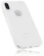 Etui i futerały do telefonów - mumbi etui pokrowiec ochronny na telefon komórkowy iPhone X Przezroczyste Biały 24621-iPhone X - miniaturka - grafika 1
