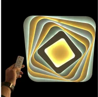 Lampy sufitowe - Ecolite Ecolite WALP02-210W/LED - LED Plafon ściemnialny MODERNA LED/210W/230V + pilot - miniaturka - grafika 1