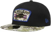 Czapki damskie - New Era Czapka 59Fifty Buffalo Bills by czarny, 7 1/2 (59,6 cm) - miniaturka - grafika 1