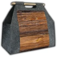Akcesoria kominkowe - BERTONI Torba na drewno kominkowe DREWNO NS01 - miniaturka - grafika 1