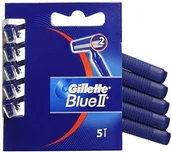 Maszynki do golenia i wkłady - Gillette Blue II jednorazowe maszynki do golenia dla mężczyzn 5szt 48949-uniw - miniaturka - grafika 1