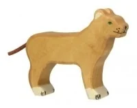 Holztiger Drewniana Lwica 80140 - Figurki dla dzieci - miniaturka - grafika 2