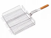 Ruszty - Skaut Ruszt do grillowania mięsa, ryb, warzyw z bokami 30cm 0706 - miniaturka - grafika 1