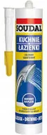 Silikony - Soudal Silikon Sanitarny Brązowy 280 ML. - miniaturka - grafika 1