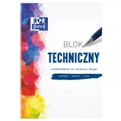 Szkolne artykuły papiernicze - Hamelin BLOK TECHNICZNY A3/10K BIAŁY 07256 AP07256 - miniaturka - grafika 1