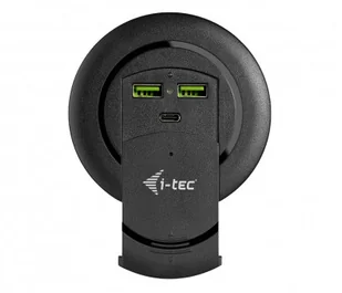 i-tec Fast Charger Built-in DesktopUSB-C PD 3.0 + 3x USB 3.0 QC3.0 96W do zabudowy biurkowej - Ładowarki do telefonów - miniaturka - grafika 3