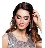 GoDan Kolczyki, kula disco, srebrne - Gadżety dla niej i dla niego - miniaturka - grafika 2