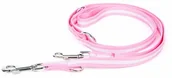 Pozostałe akcesoria dla kotów - JULIUS K-9 Julius-K9 linka do węża, podwójna regulacja, świecąca, różowy - miniaturka - grafika 1