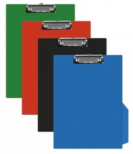 Q-CONNECT Clipboard deska, z klipsem, PVC, A4 mix KF16593 - Deski z klipsem - miniaturka - grafika 2