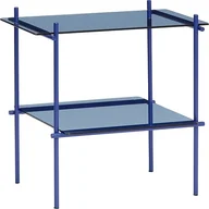 Ławy i stoliki kawowe - Hübsch Stolik kawowy Hübsch kwadratowy niebieski 21112 - miniaturka - grafika 1