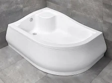 Radaway Patmos E Dolphi 120x90 4E91240-03 - Brodziki prysznicowe - miniaturka - grafika 2