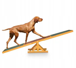 Zręcznościowa huśtawka dla psa Równoważnia Trening - Artykuły szkoleniowe - miniaturka - grafika 4