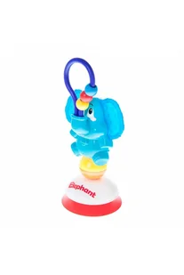 Bambam Grzechotka słonik na przyssawkę 5O40EG 5O40EG SAM One size - Grzechotki dla dzieci - miniaturka - grafika 4