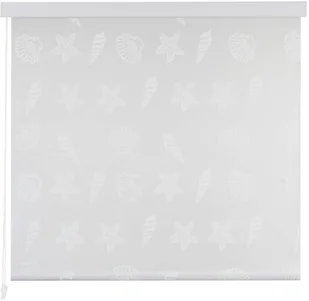 vidaXL Roleta prysznicowa 140 x 240 cm, wzór w rozgwiazdy - Rolety - miniaturka - grafika 3