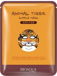 Bioaqua Bioaqua, Animal Tiger, nawilżająca maska do twarzy w formie płata, 30 g - Maseczki do twarzy - miniaturka - grafika 2
