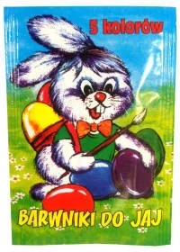 CHEMIKOL Barwnik do jaj 5 kolorów - Pozostałe akcesoria świąteczne - miniaturka - grafika 2