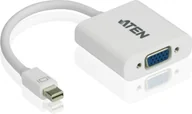 Adaptery i przejściówki - Aten Adapter AV VC920 - Przejściówka VGA D-Sub - miniDisplayPort miniDP - V (VC920-AT) - miniaturka - grafika 1