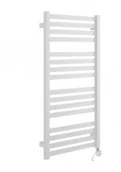 Grzejniki łazienkowe - EXCELLENT GREX.HO96.SET.WH Horos Grzejnik El.z Grzałką 96 BiałySoft - miniaturka - grafika 1