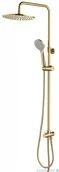 Baterie wannowe i prysznicowe - Omnires Yosemite system prysznicowy natynkowy złoty SYSYOSEMITELUXGL | - miniaturka - grafika 1