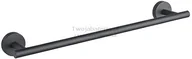 Wieszaki łazienkowe - Gedy Eros wieszak na ręcznik 45 cm czarny 232145CZAR - miniaturka - grafika 1