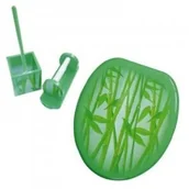 Deski sedesowe - MSV 140020 WC zestaw 3-częściowy imprimes motywów z bambusa 140020 - miniaturka - grafika 1