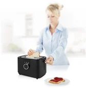 Tostery - Princess Toster Moments, 920 W, czarny - miniaturka - grafika 1