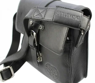 BETLEWSKI (PL) Skórzana Torba Męska BETLEWSKI Skóra Naturalna Pionowa TGB-YM -101 - Torby męskie - miniaturka - grafika 5