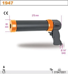 BETA WYCISKACZ PISTOLETOWY PNEUMATYCZNY 1947 - Kleje i inne preparaty budowlane - miniaturka - grafika 2