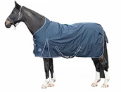 Derki dla konia - HKM HKM Koc typu highneckdecke -116566900018 ciemnoniebieski 115 1165669000018_Dark Blue_115 - miniaturka - grafika 1