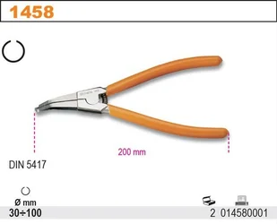 Beta SZCZYPCE DO PIERŚCIENI ZABEZPIECZAJĄCYCH 1458 - Kombinerki i obcęgi - miniaturka - grafika 2