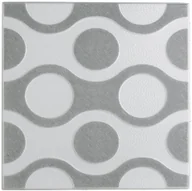 Sztukateria - DMS Kaseton z polistyrenu EXCLUSIV BREEZ szary 50 x 50 cm 2 m2 8 płyt DMS - miniaturka - grafika 1