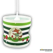 Lampy sufitowe - Niermann Standby Nier Mann Standby, lampa wisząca jednorożec, plastik, E27, merfahrbig, 25 x 25 x 27 cm 170 - miniaturka - grafika 1