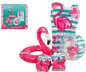 Pływanie - Pozostali Flaming Zestaw Plażowy Do Pływania Aloha - miniaturka - grafika 1