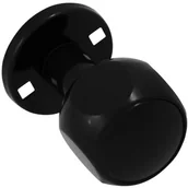 Klamki - Gałka obrotowa aluminium czarna - miniaturka - grafika 1