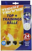 Tenis stołowy - Pilki Best Sporting do tenisa stołowego, 1 lub 3 gwiazdki, 6 lub 24 sztuk, pomarańczowy lub biały, kolor: biały, liczba sztuk: 24 sztuk, Wariant: Piłka treningowa 1 * 2059820 - miniaturka - grafika 1