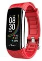 Smartband - Media-Tech MT866 Czerwony - miniaturka - grafika 1