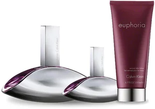 Calvin Klein Euphoria zestaw - woda perfumowana 100 ml + woda perfumowana 30 ml + balsam do ciała 100 ml - Zestawy perfum damskich - miniaturka - grafika 2
