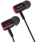 Słuchawki - Esperanza EH207KR czarno-czerwone - miniaturka - grafika 1