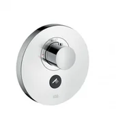 Baterie wannowe i prysznicowe - Hansgrohe Uno nikiel szczotkowany 36726820 - miniaturka - grafika 1