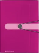 Teczki i skoroszyty - Herlitz Teczka A4 Różowa 11216538 - miniaturka - grafika 1